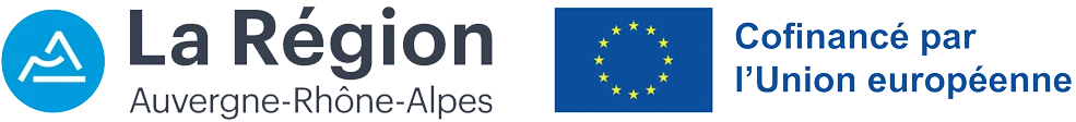 Cofinancé par l'Union européenne et la Région Auvergne-Rhône-Alpes