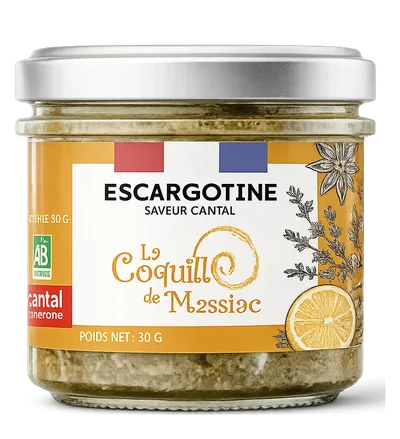 Escargotine Cantal 80 g