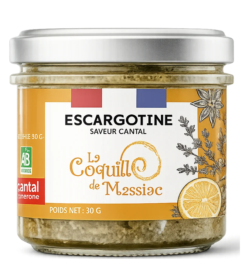 Escargotine Cantal 80 g