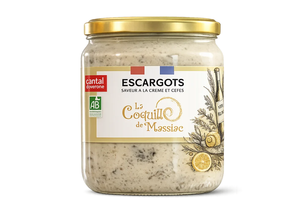 Escargots crème et cèpes